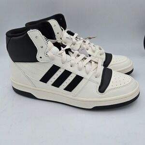 Adidas Break Start Mid W Women's Basketball Shoe White Black IH7780 Size 9.5 NEW